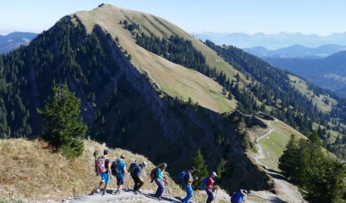 Artikelbild zu Artikel 07.10.2022 – Bergsteiger: Tour Hochgrat, 1834 m, Allgäuer Voralpen