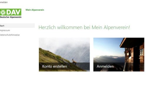 Artikelbild zu Artikel mein.alpenverein.de – einfach Daten selbst ändern