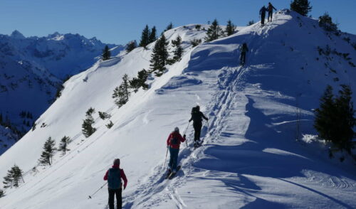 Artikelbild zu Artikel 12.01.2024 – Skitour: Zirleseck 1870m, Tannheimer Berge