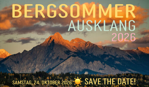 Artikelbild zu Artikel Bergsommerausklang 2026